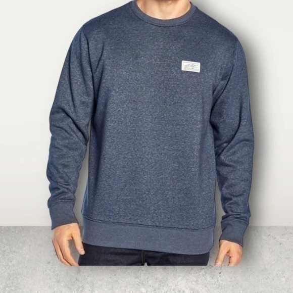 NWT ~ EDDIE BAUER SWEATSHIRTS BLUE  color ~ various sizes ~ HEAVYWEIGHT - Picture 1 of 8